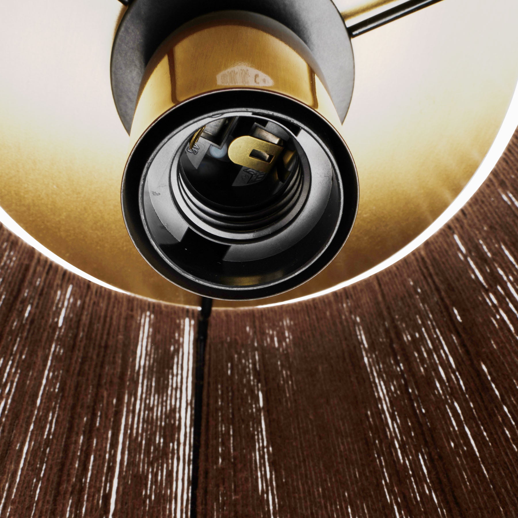 Pendel lampe, Kastanjebrun, 20 cm. Branch Out.